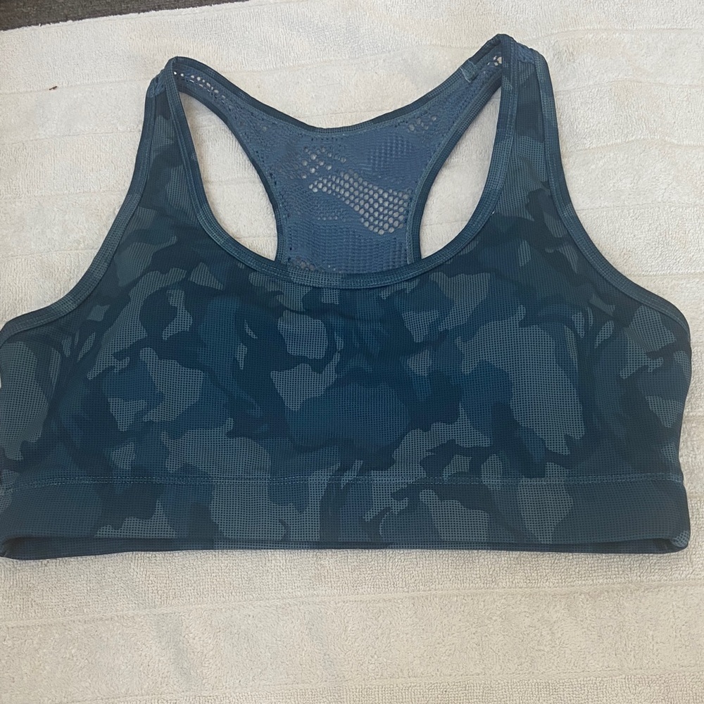 ZYIA Blue Camouflage Sports Bra​